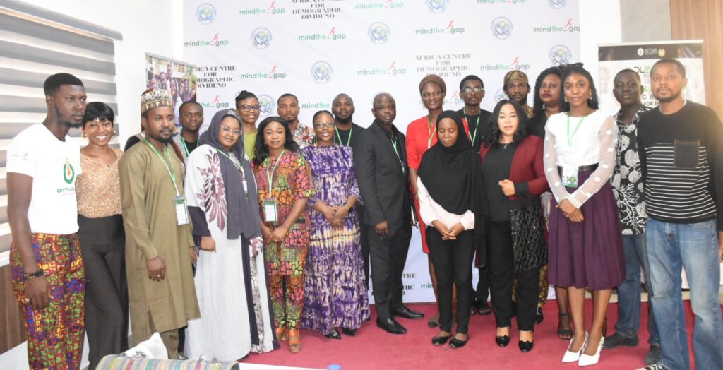 Mind the_Gap holds a technical review of a desk report on Y-NEET in Abuja.