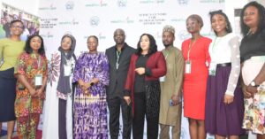Executive Director,  Mind the Gap Foundation, Mr Tayo Olosunde (5th L), with other participants during a technical review of a desk report on Young Nigerians Not in Education, Employment or Training (Y-NEET), organised by Mind the_ Gap Foundation in Abuja on Wednesday (10/6/26).
WED/JUNE/10/2026/Deborah Bada/NAN