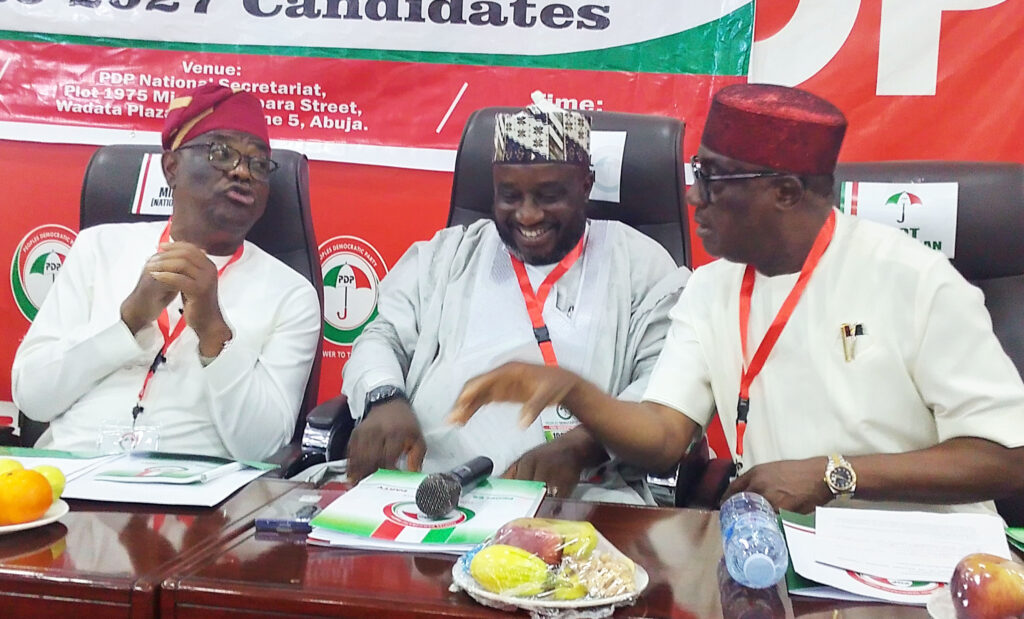 PDP holds 109th NEC meeting in Abuja