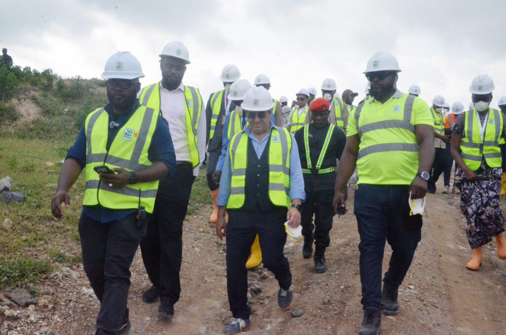 AFNIS participants tour Steron Mining Company at Wasa Community in Abuja