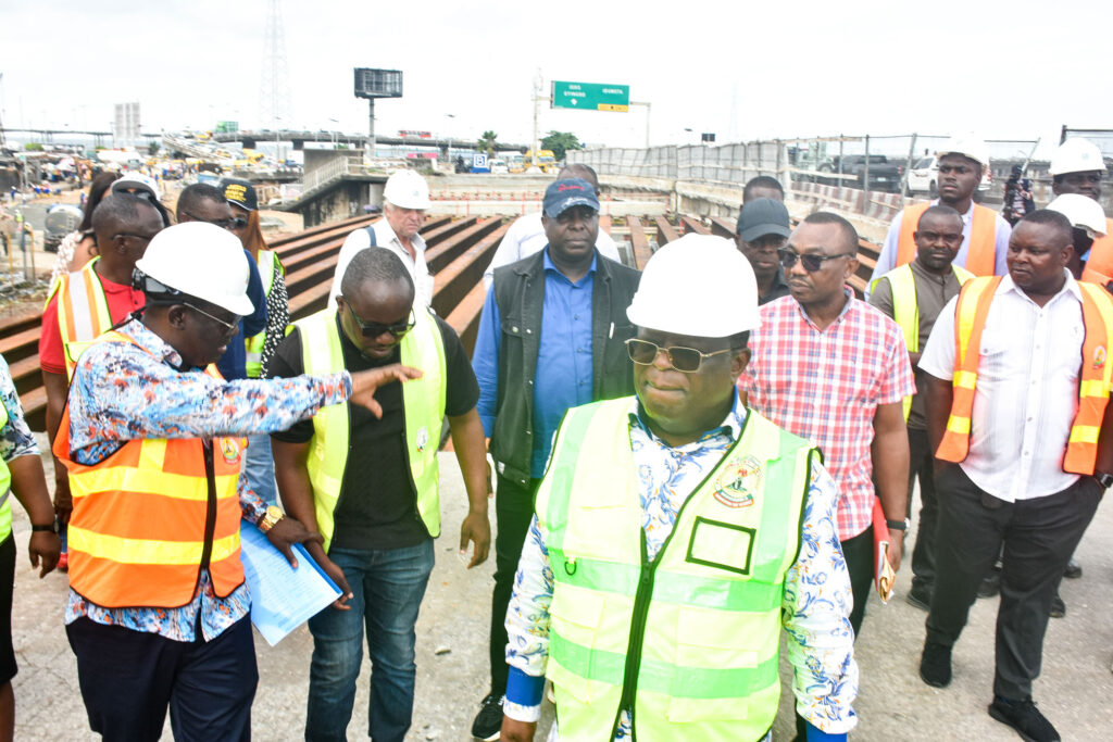 Reconstruction of ongoing Ido Bridge in Lagos