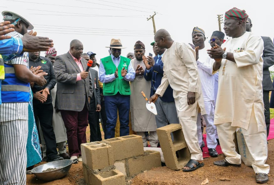 Gov. Mutfwang performs groundbreaking ceremony of a modern abattoir in Jos