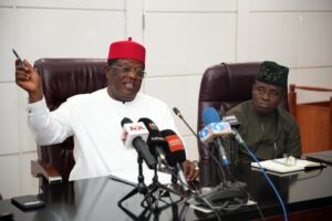 7 News conference on Road Construction Projects in Abuja