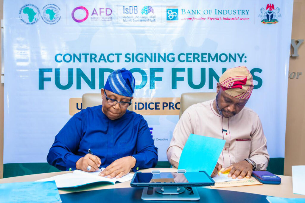 NAN-PHOTO: BoI/Kuramo Capital sign MoU on DICE Fund in Abuja