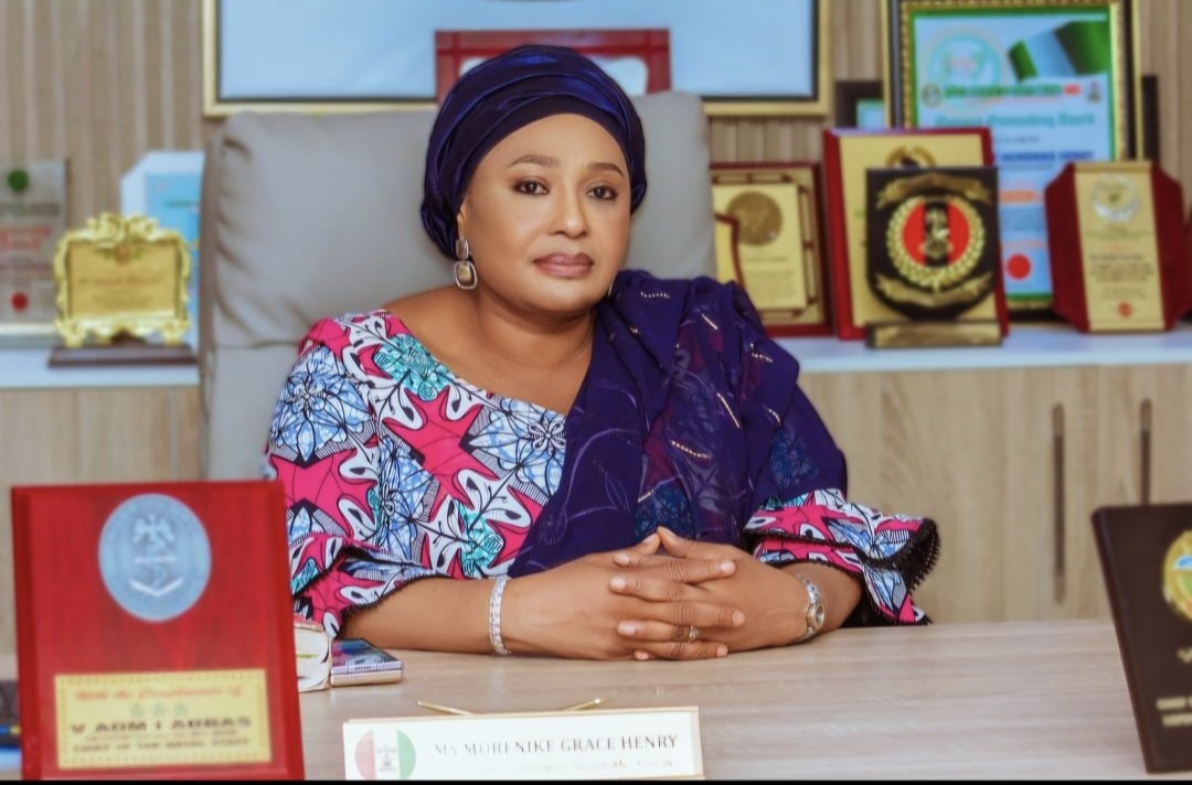 National Chairman of the Nigerian Legion, Morenike Grace- Henry